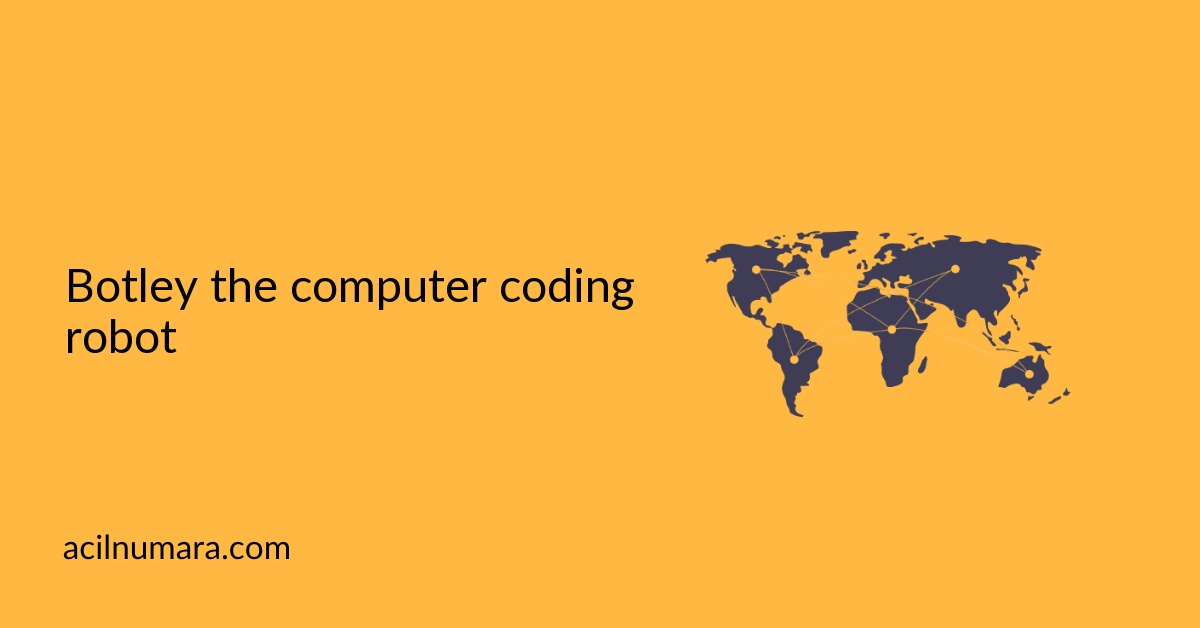 Botley the computer coding robot